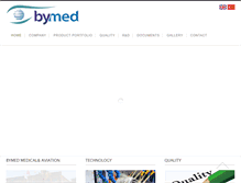 Tablet Screenshot of bymed.com